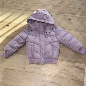 Abercrombie Kids Lilac Puffer Coat